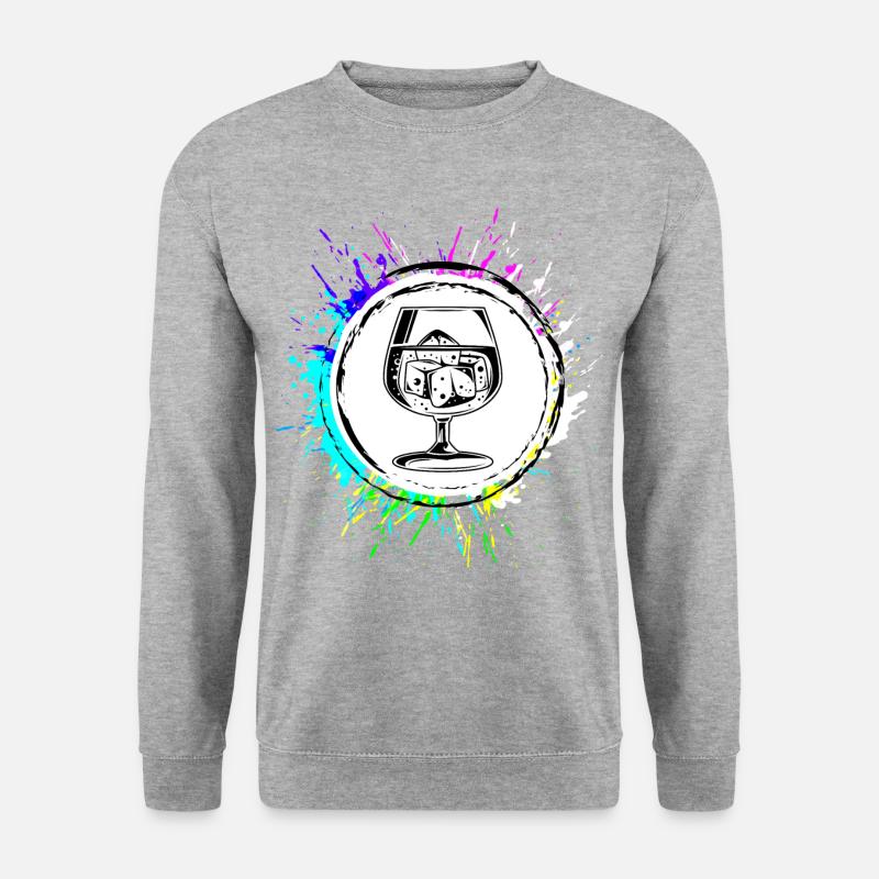 Whiskey Icon - Unisex Sweatshirt - salt & pepper