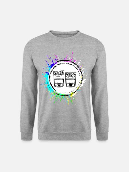 Cocktail Icon - Unisex Sweatshirt - salt & pepper