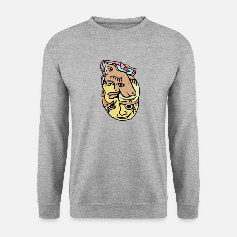 Unicake - Unisex Sweatshirt - salt & pepper