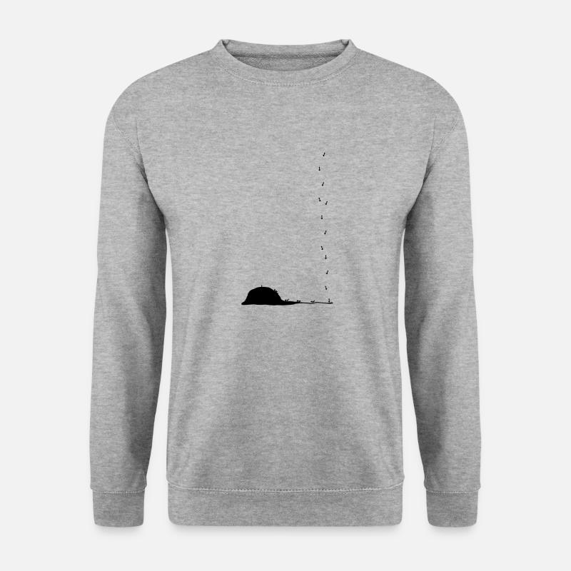 ants - Unisex Sweatshirt - salt & pepper
