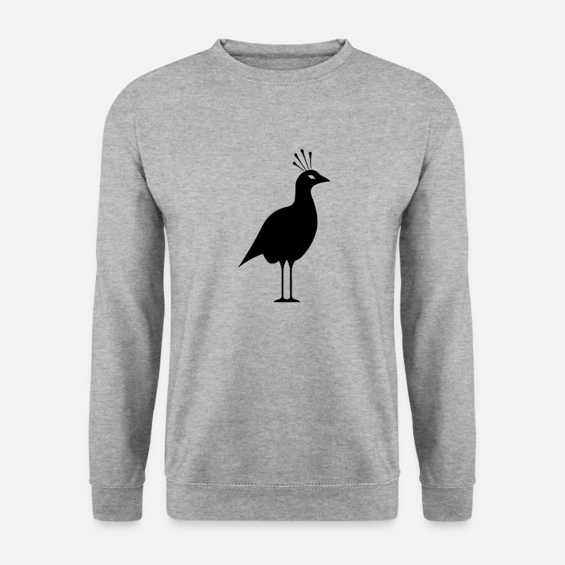 Petit paon - Sweat-shirt Unisexe - gris chiné