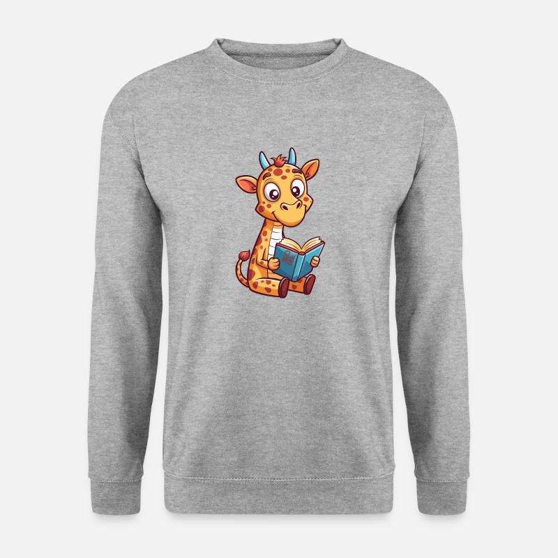 BOOKS, READ MORE - Unisex Sweatshirt - salt & pepper