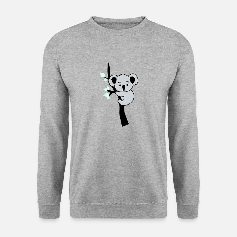 Koala Bear Comic Tree - Unisex Sweatshirt - salt & pepper