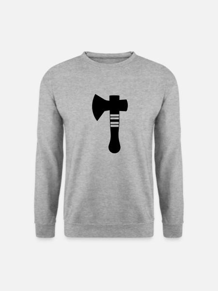 axe - Unisex Sweatshirt - salt & pepper