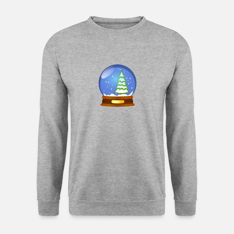 christma s1170 - Unisex Pullover - Weißgrau meliert