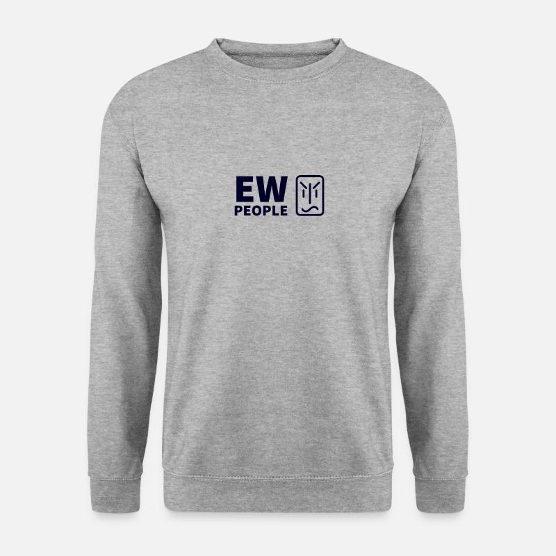 Ew People hipster - Unisex Sweatshirt - salt & pepper
