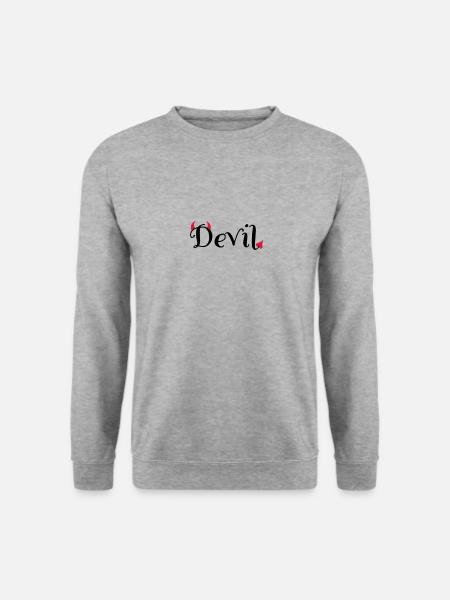6061912 118998807 Devil - Unisex Sweatshirt - salt & pepper