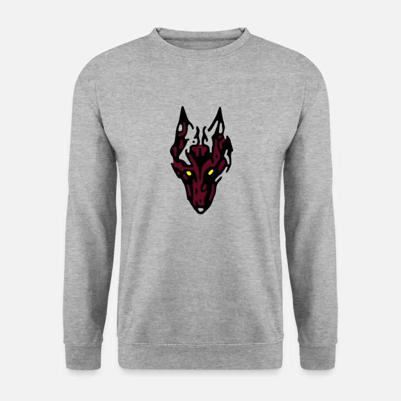 wolf - Unisex Sweatshirt - salt & pepper