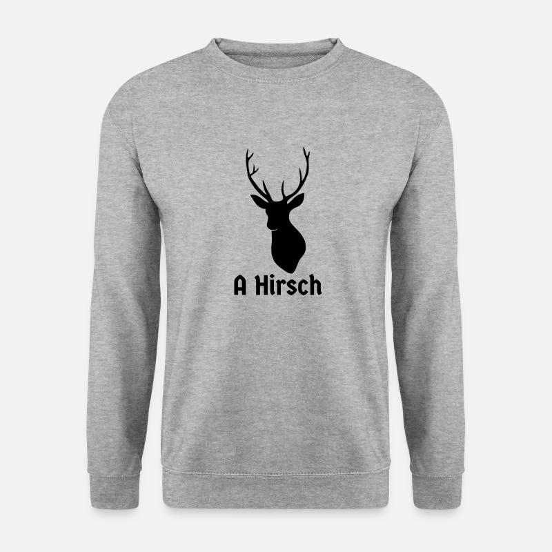 A Hirsch - Unisex Sweatshirt - salt & pepper