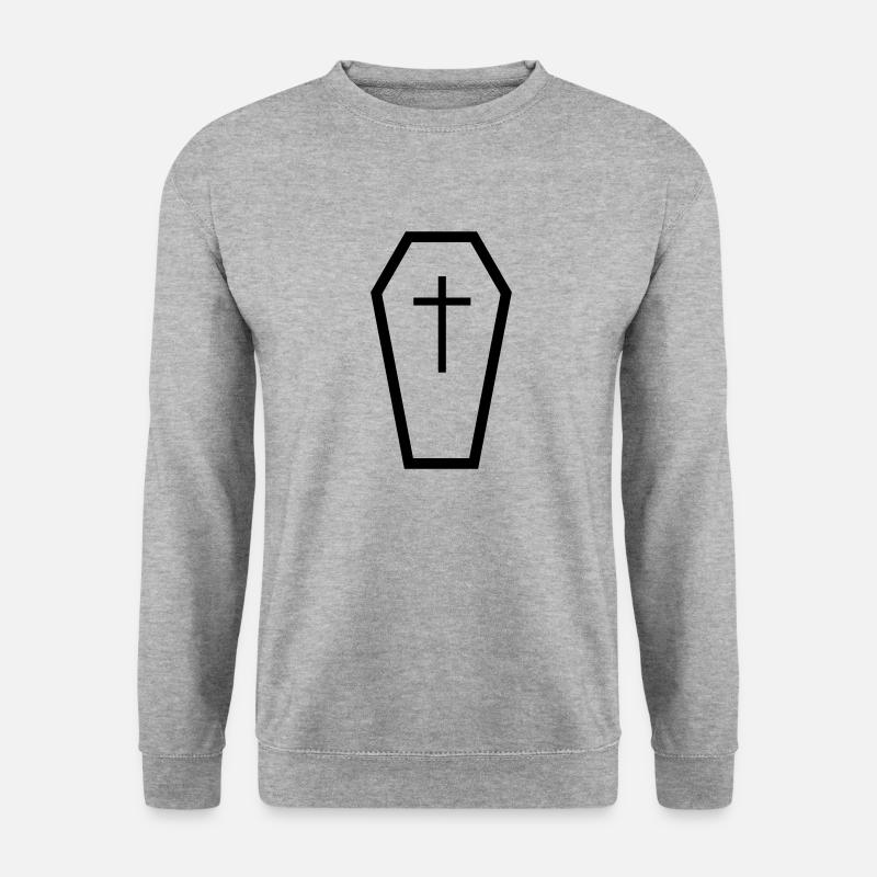 Sarg - Unisex Pullover - Weißgrau meliert