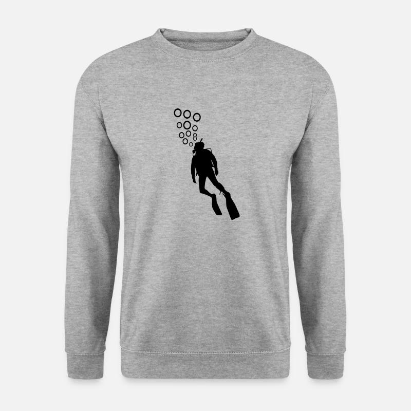 Diving Dive Dive - Unisex Sweatshirt - salt & pepper