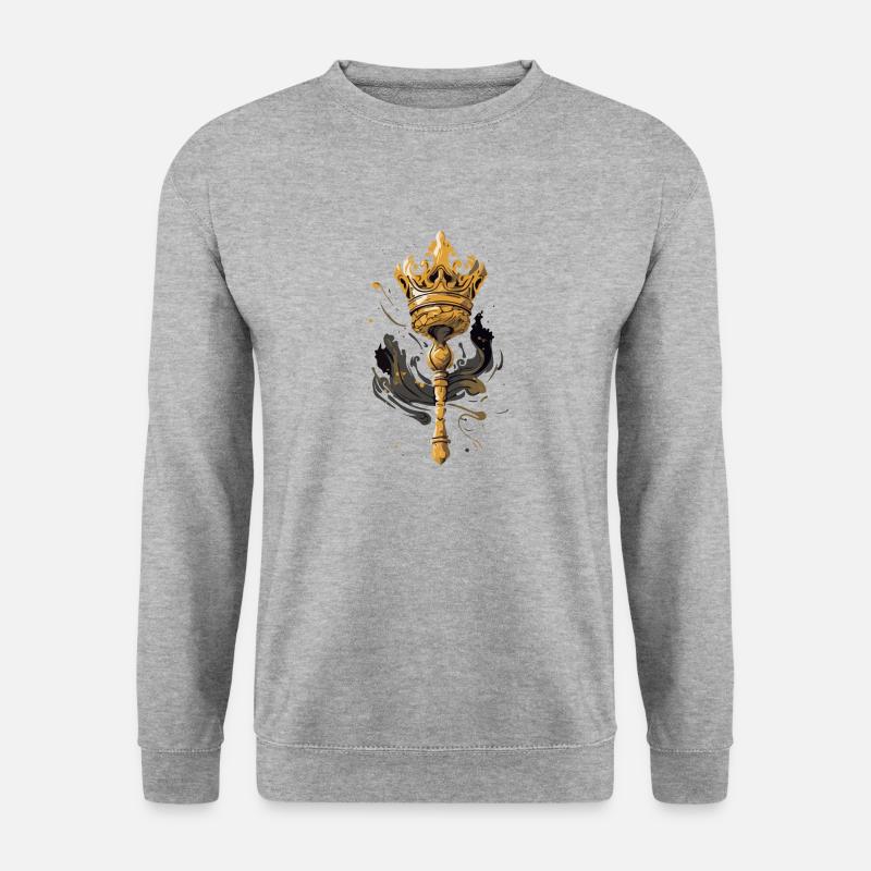 The scepter - Unisex Sweatshirt - salt & pepper