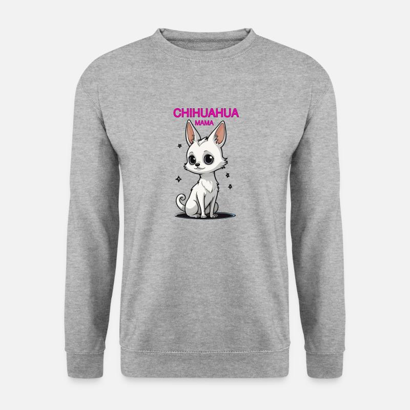 CHIHUAHUA MAMA - Unisex Sweatshirt - salt & pepper