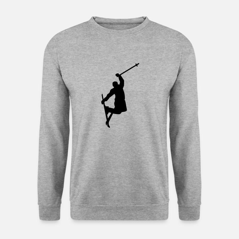 Ski - Unisex Sweatshirt - salt & pepper