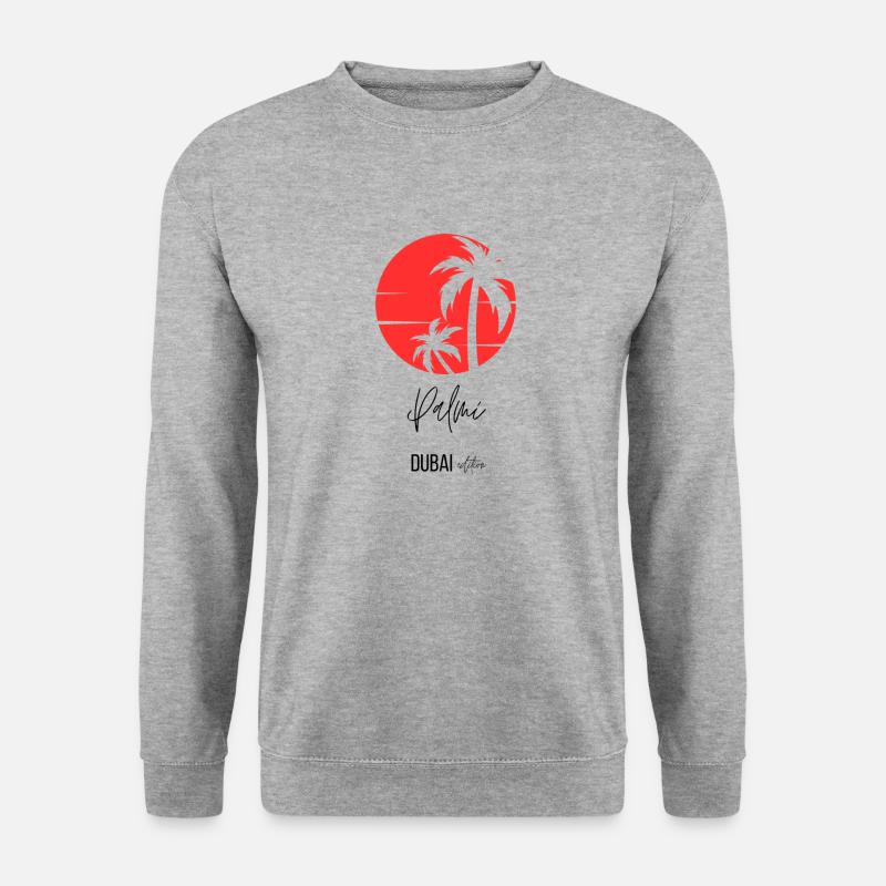 Palmi "DUBAI" edition - Unisex Pullover - Weißgrau meliert