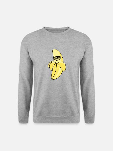 cool banana - Unisex Sweatshirt - salt & pepper