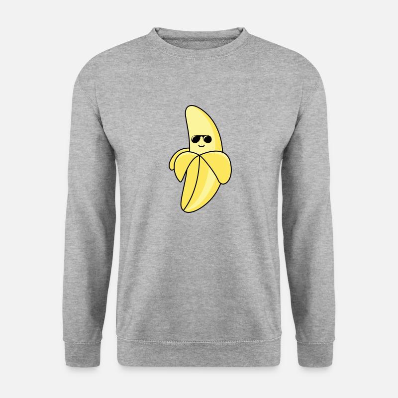 cool banana 01 - Unisex Sweatshirt - salt & pepper