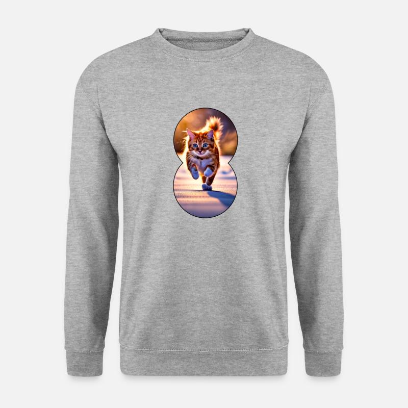 Course à pied cat 5 - Sweat-shirt Unisexe - gris chiné