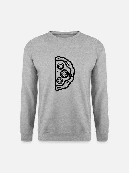 Pizza slice - Unisex Sweatshirt - salt & pepper