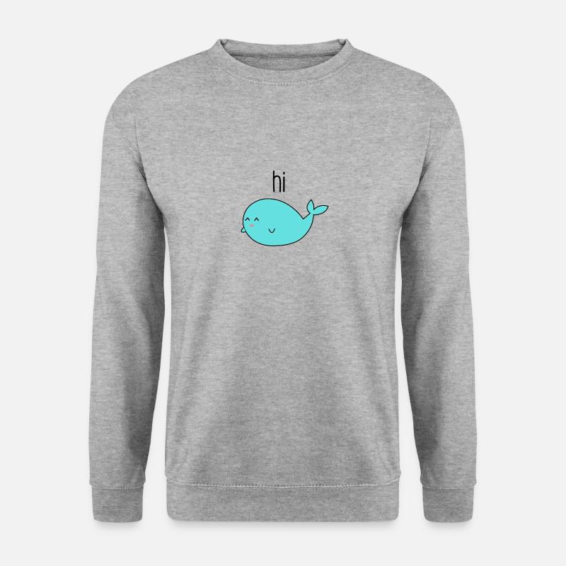 cute waal gift for everyone - Unisex Sweatshirt - salt & pepper