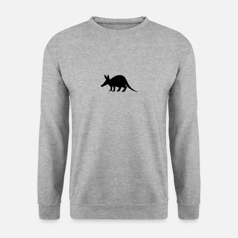 aardvark earth piglet2 - Unisex Sweatshirt - salt & pepper
