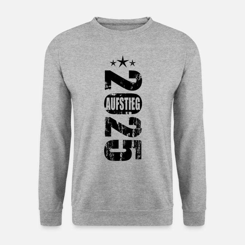 Aufsteiger 2025 Aufstiegstrikot Aufstieg 25 - Unisex Pullover - Weißgrau meliert