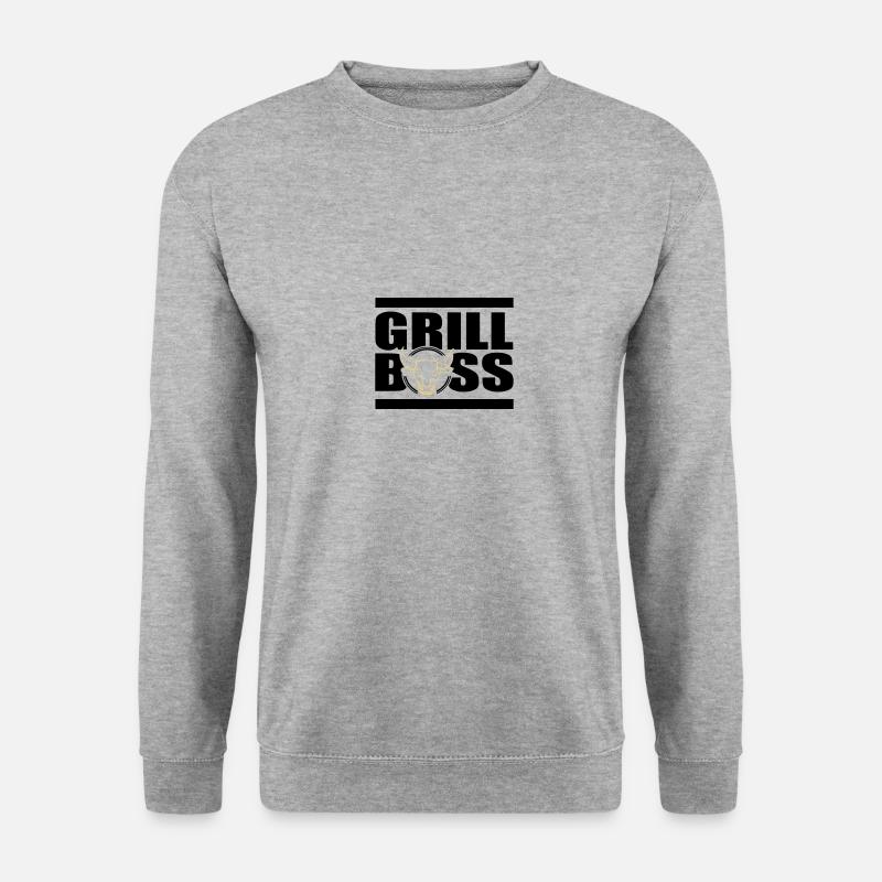 grill boss 02 - Unisex Sweatshirt - salt & pepper