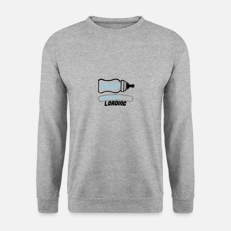 baby loading 2 - Unisex Sweatshirt - salt & pepper