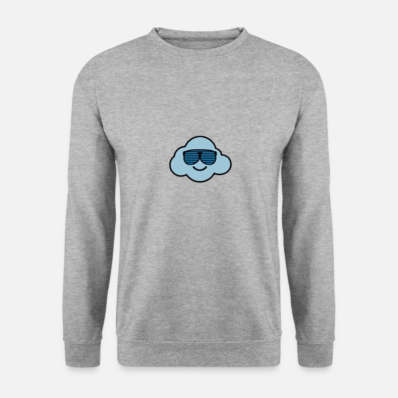 cloud sunglasses 02 - Unisex Sweatshirt - salt & pepper