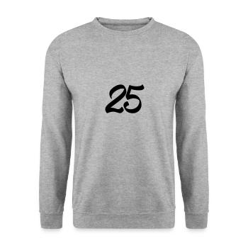 25 - Sweat-shirt Unisexe - gris chiné - Devant - Alina (178cm) & Michal (187cm)