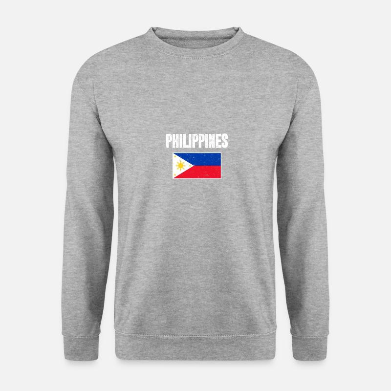 Philippines Flag Pride Philippine - Unisex Sweatshirt - salt & pepper