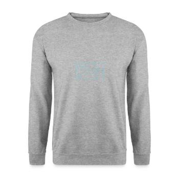 Drohne Quadrokopter Blueprint Drohnenpilot - Unisex Pullover - Weißgrau meliert - Vorne - Alina (178cm) & Michal (187cm)