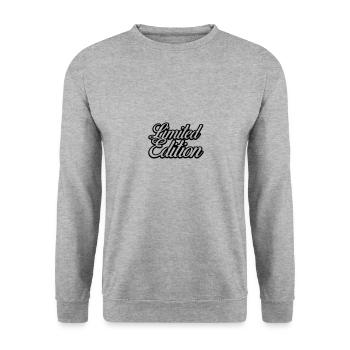 limited edition - Unisex Sweatshirt - salt & pepper - Front - Alina (178cm) & Michal (187cm)