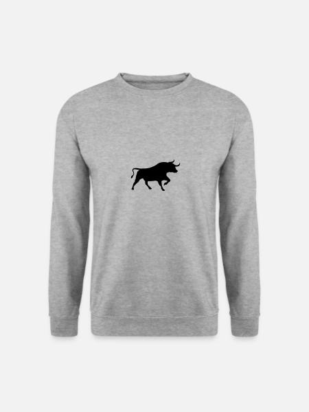 bull - Unisex Sweatshirt - salt & pepper