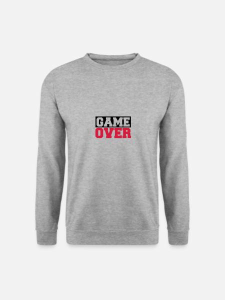 game over - Unisex Sweatshirt - salt & pepper