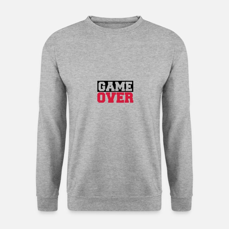 game over - Unisex Sweatshirt - salt & pepper