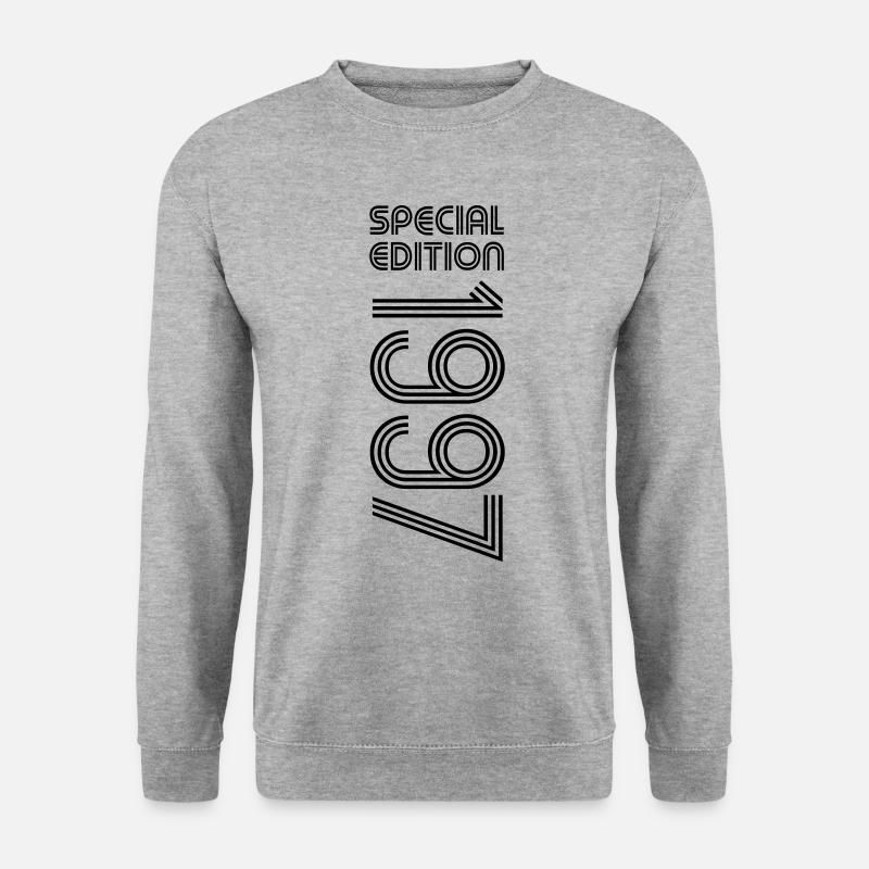 Special Edition 1997 - Geburtstag 1997 Farbwechsel - Unisex Pullover - Weißgrau meliert