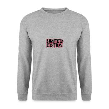limited edition - Unisex Sweatshirt - salt & pepper - Front - Alina (178cm) & Michal (187cm)