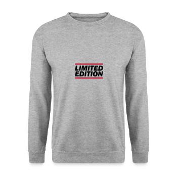 édition limitée 02 - Sweat-shirt Unisexe - gris chiné - Devant - Alina (178cm) & Michal (187cm)