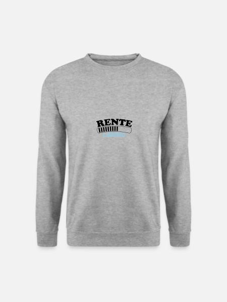 rente loading 02 - Unisex Pullover - Weißgrau meliert