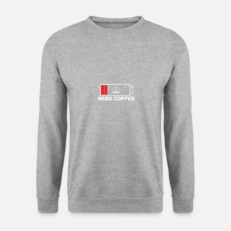 Need Coffee - Unisex Sweatshirt - salt & pepper