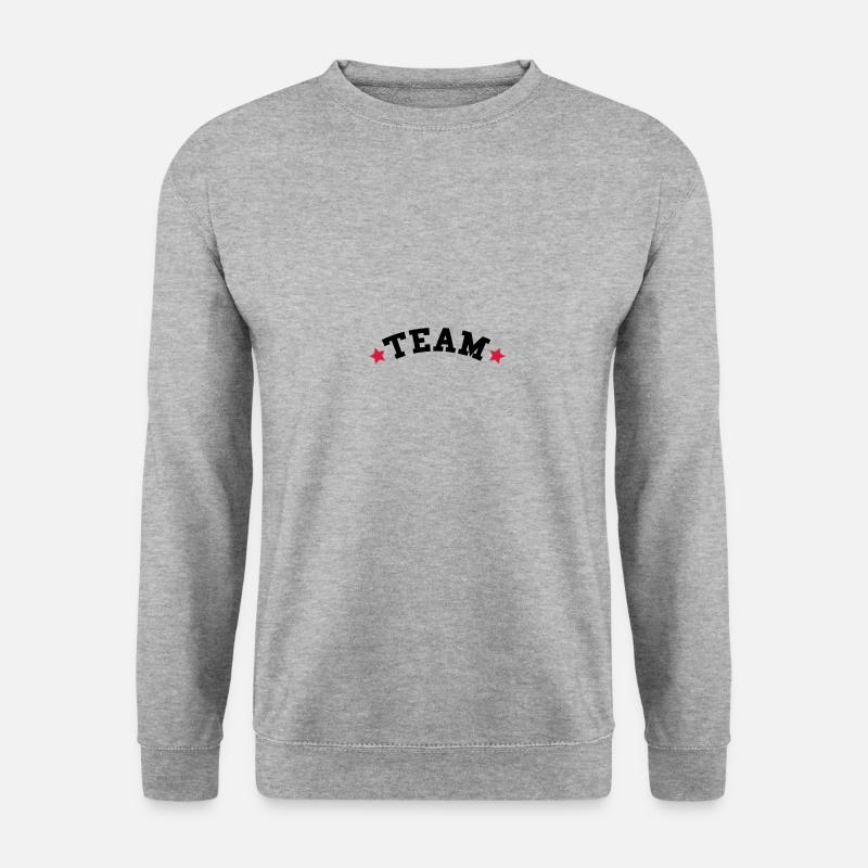 star de l'équipe - Sweat-shirt Unisexe - gris chiné