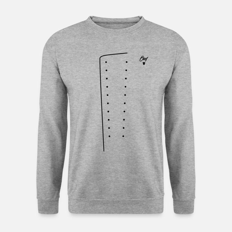 Chef cuisinier Toque - Unisex Sweatshirt - salt & pepper
