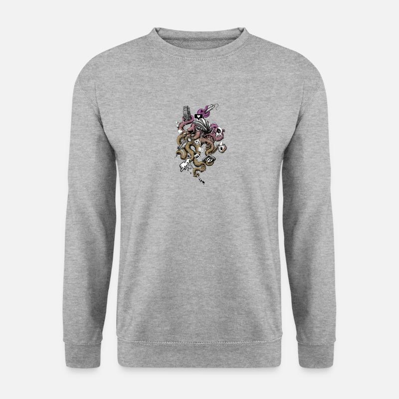 Octopus - Unisex Sweatshirt - salt & pepper