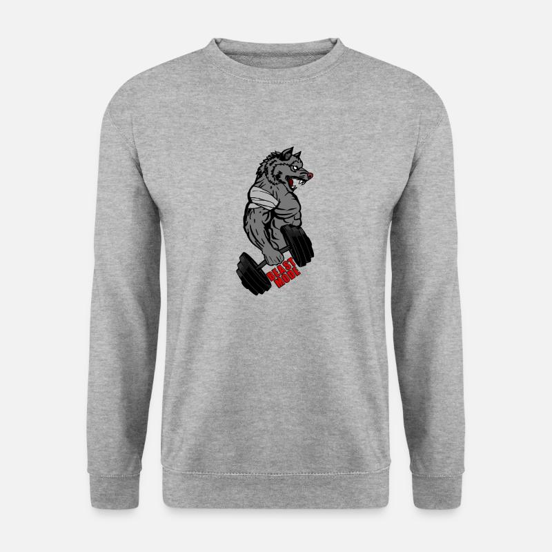 PAS DE DOULEUR PAS DE GAIN - Sweat-shirt Unisexe - gris chiné