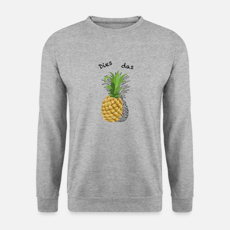 C'est l'ananas - Sweat-shirt Unisexe - gris chiné