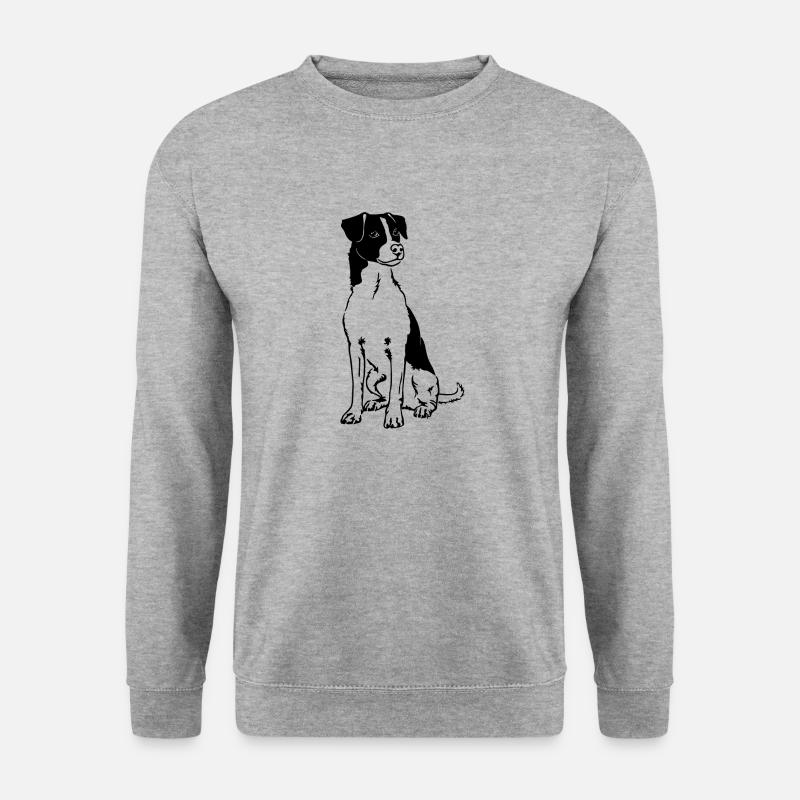 Danish-Swedish Farmdog - Unisex Pullover - Weißgrau meliert