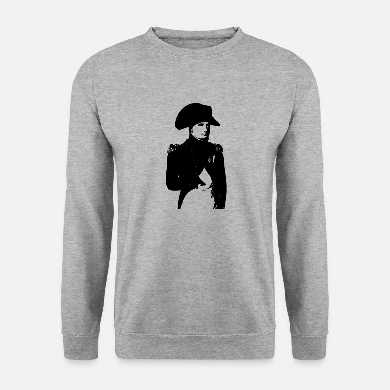 Napoleon - vectoriel - Sweat-shirt Unisexe - gris chiné