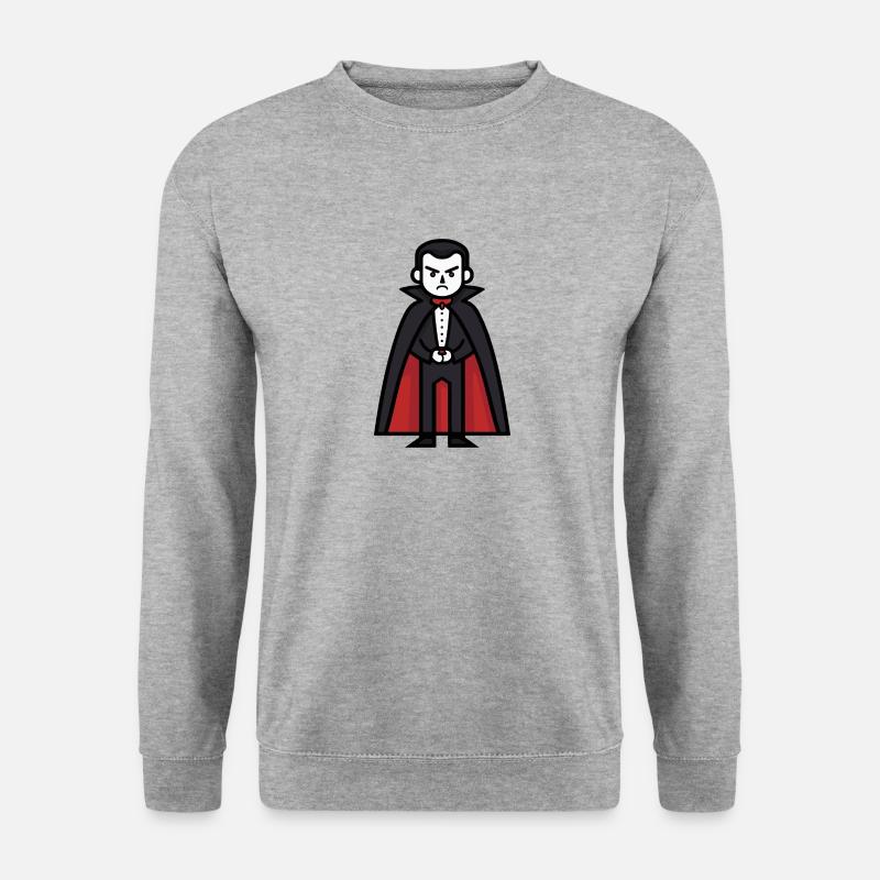 Vampire Halloween Comic - Unisex Sweatshirt - salt & pepper