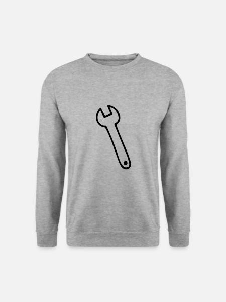 Clé - Sweat-shirt Unisexe - gris chiné